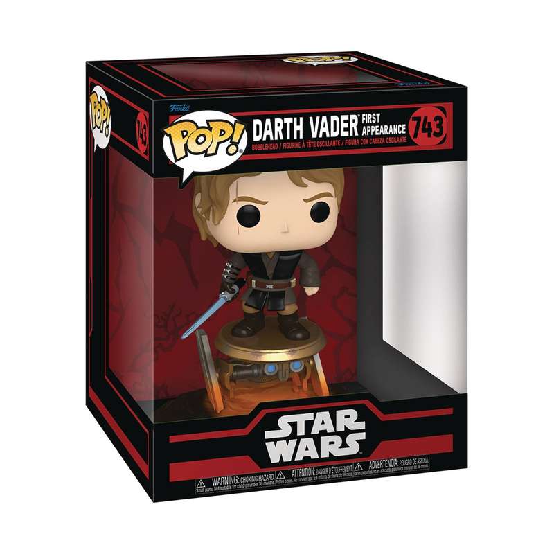 Funko POP! DELUXE STAR WARS DARKSIDE DARTH VADER 1ST APPEAR VIN FIG