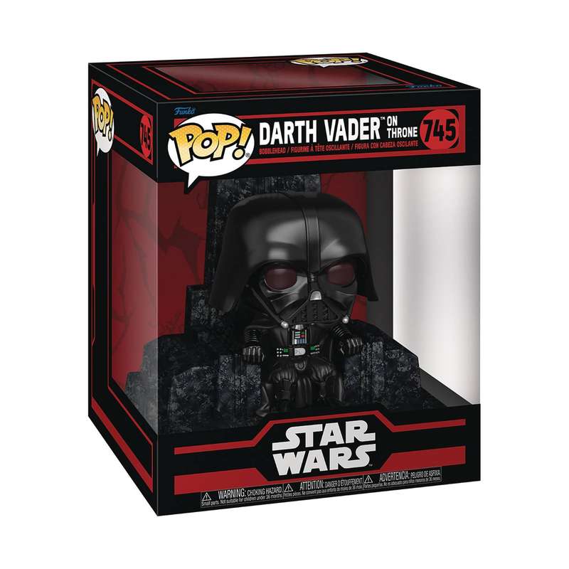 Funko POP! DELUXE STAR WARS DARKSIDE VADER THRONE VIN FIG