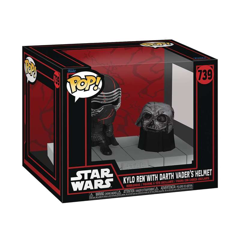 Funko POP! DELUXE STAR WARS DARKSIDE KYLO REN VIN FIG