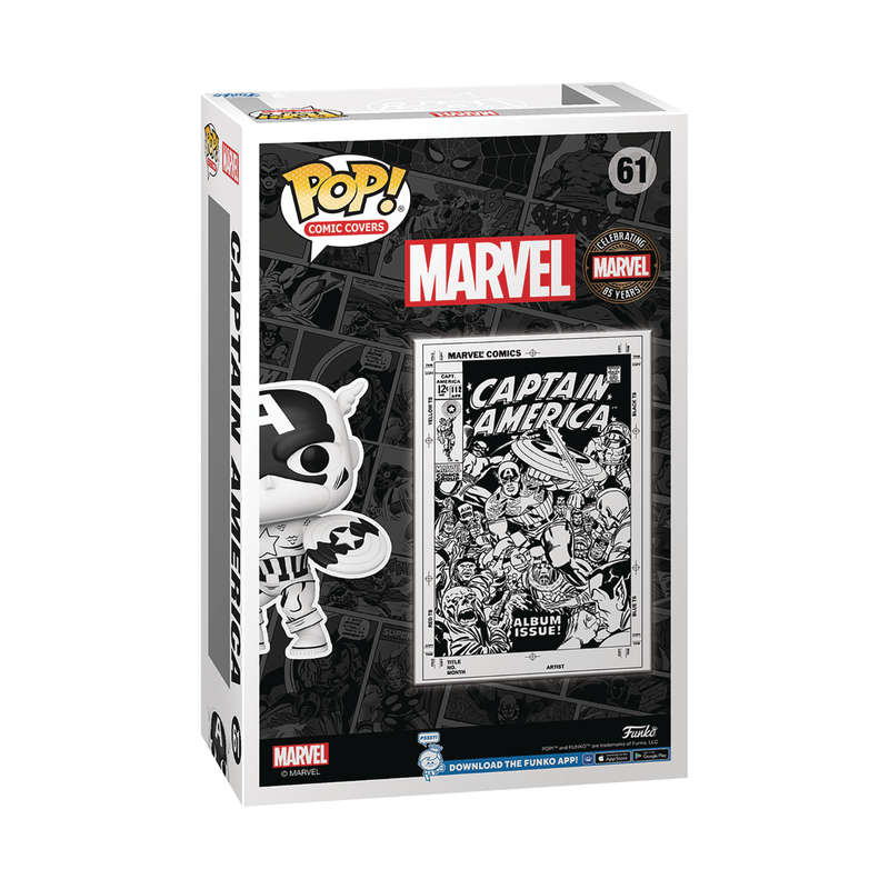 Funko POP! COMIC COVER MARVELS 85TH CAPT AMERICA VIN FIG