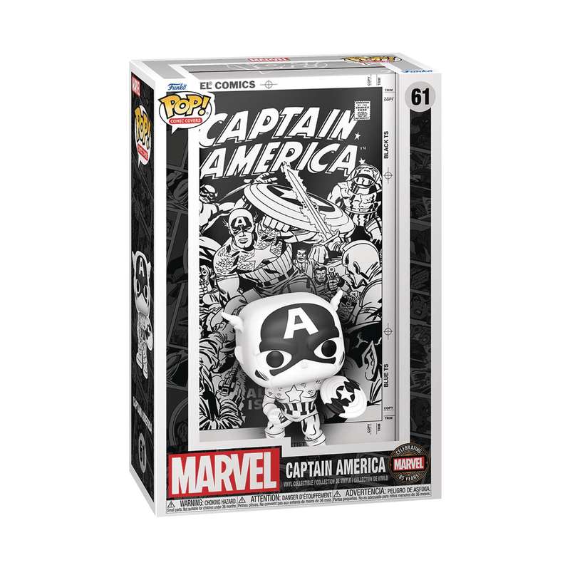 Funko POP! COMIC COVER MARVELS 85TH CAPT AMERICA VIN FIG