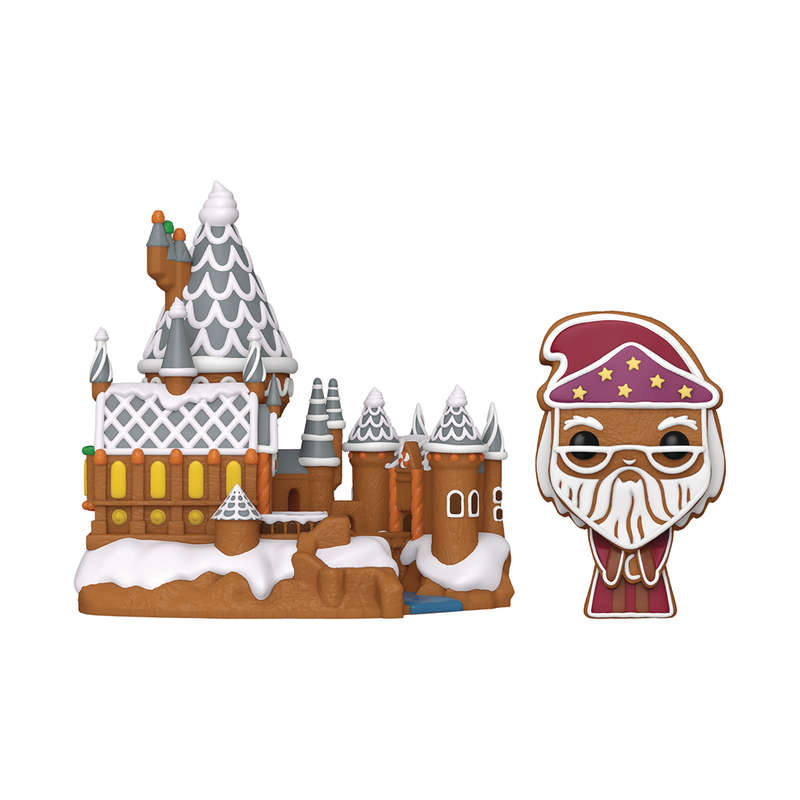 Funko POP! TOWN HARRY POTTER DUMBLEDORE & HOGWARTS VIN FIG
