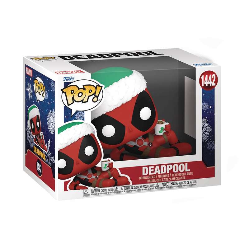 Funko! POP MARVEL HLDY S4 DEADPOOL VIN FIG