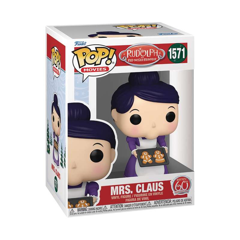 Funko POP! MOVIES RUDOLPH S4 MRS CLAUS VIN FIG