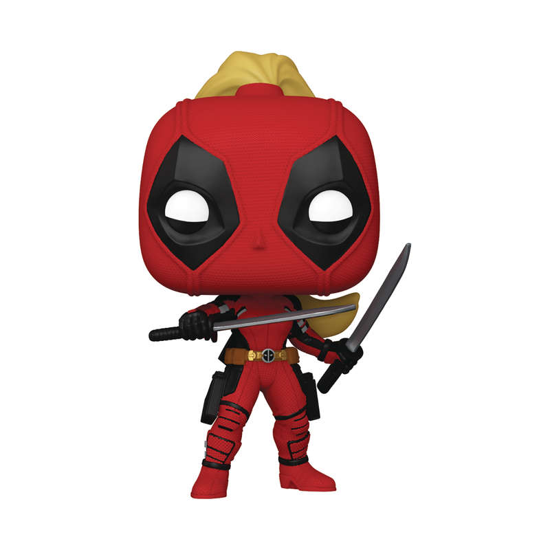 Funko POP! MARVEL DEADPOOL & WOLVERINE LADYPOOL W SWORDS VIN FIG