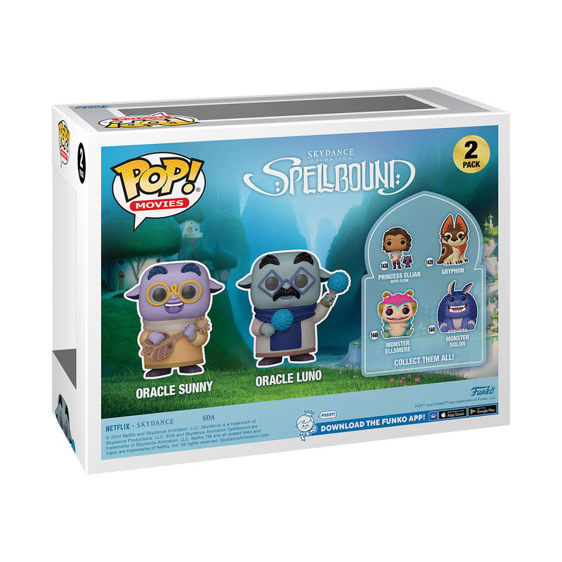 Funko! POP MOVIES SPELLBOUND ORACLE SUNNY AND ORACLE LUNO 2PK