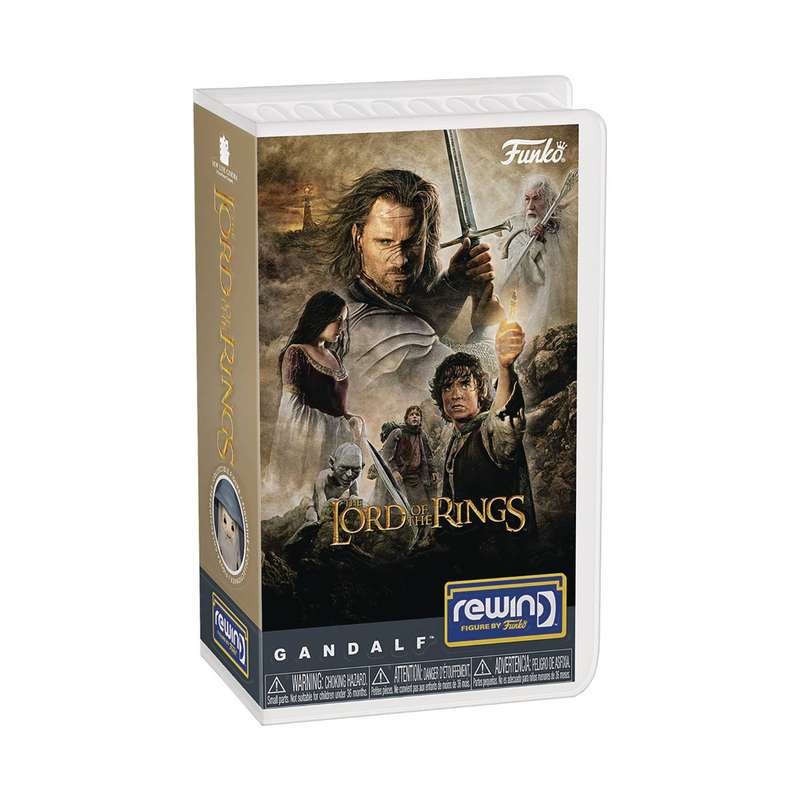 FUNKO! REWIND LOTR GANDALF EX W/CH VIN FIG