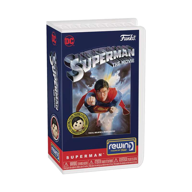 FUNKO! REWIND SUPERMAN 1978 SUPERMAN W/CH VIN FIG