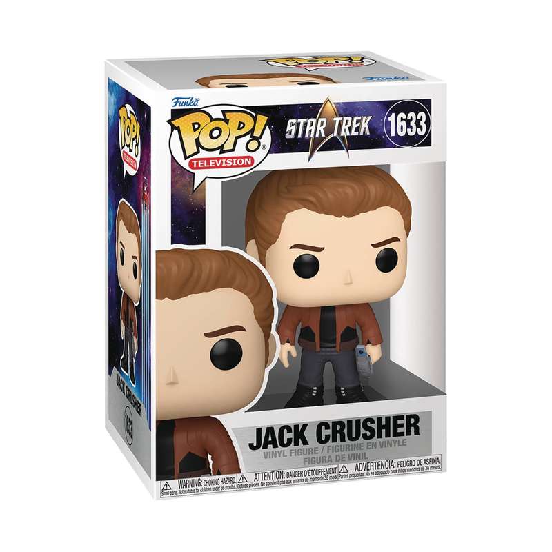 Funko POP! TV STAR TREK PICARD JACK CRUSHER VIN FIG