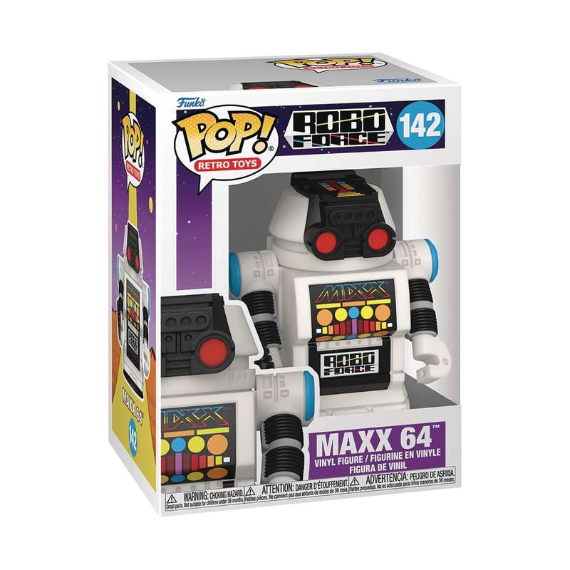 Funko POP! RETRO TOYS ROBOFORCE MAXX 64 VIN FIG