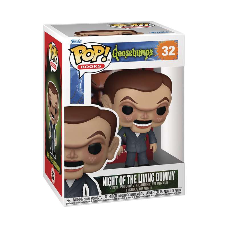 Funko POP! BOOKS GOOSEBUMPS NIGHT OF THE LIVING DUMMY VIN FIG