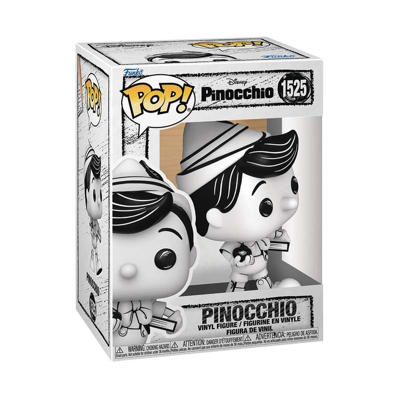 Funko POP! DISNEY SKETCHED PINOCCHIO VIN FIG