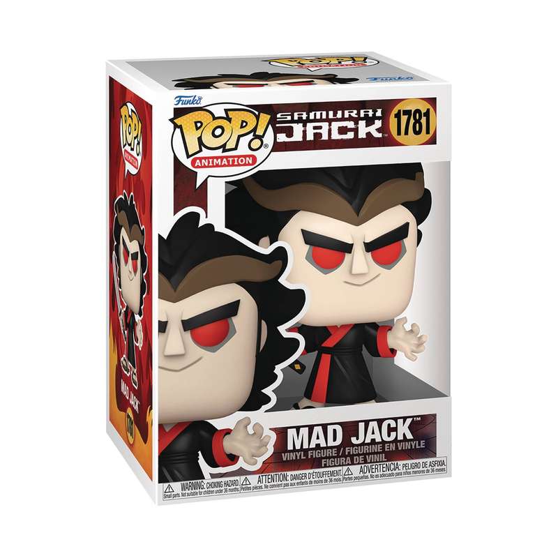 Funko POP! ANIMATION SAMURAI JACK MAD JACK FIG