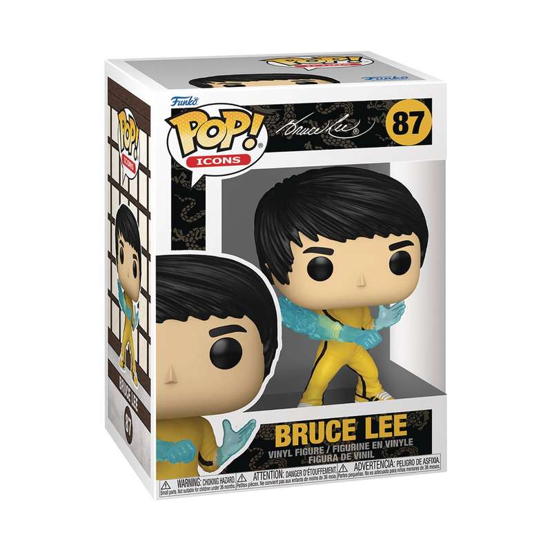 Funko POP! ICONS BRUCE LEE FIG