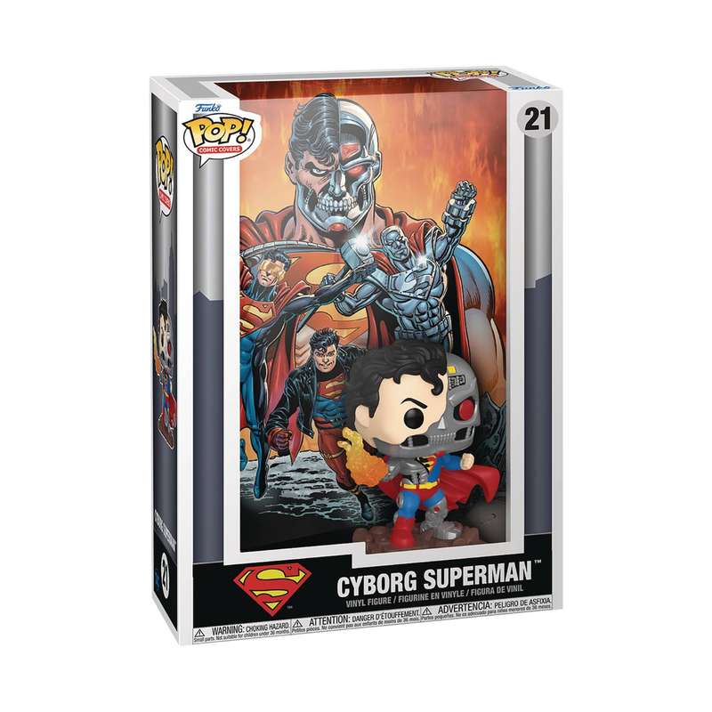 Funko POP! COMIC COVER DC CYBORG SUPERMAN FIG