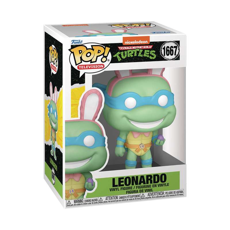 Funko POP! VINYL TMNT EASTER LEONARDO FIG