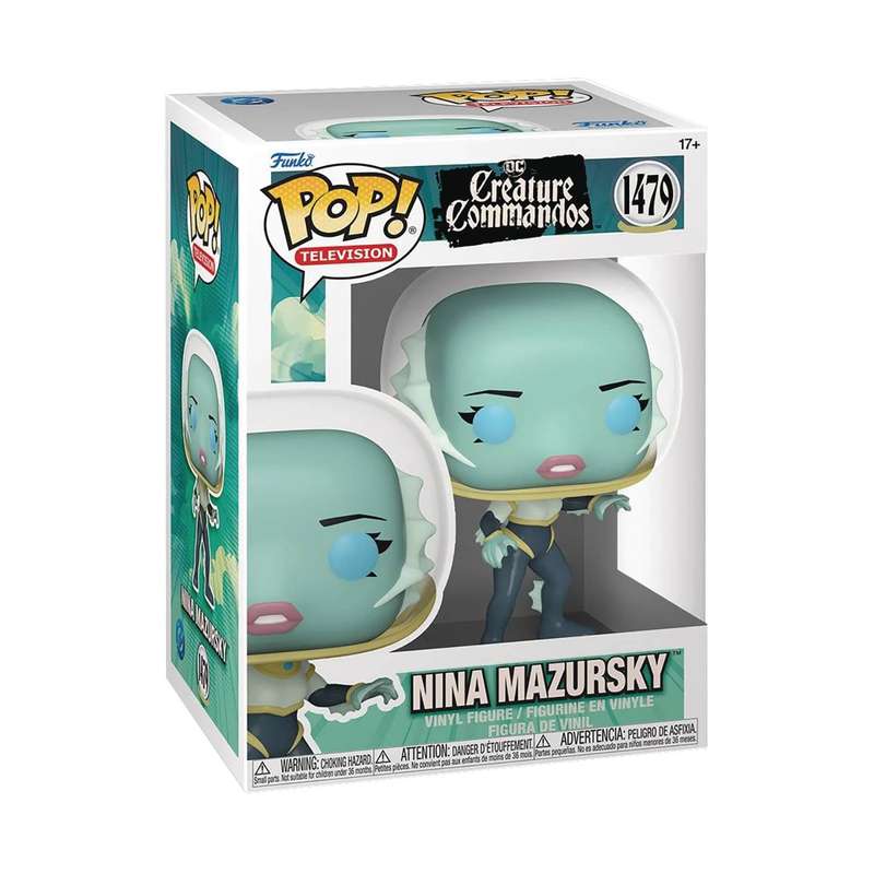 Funko POP! TV CREATURE COMMANDOS DR NINA MAZURSKY FIG