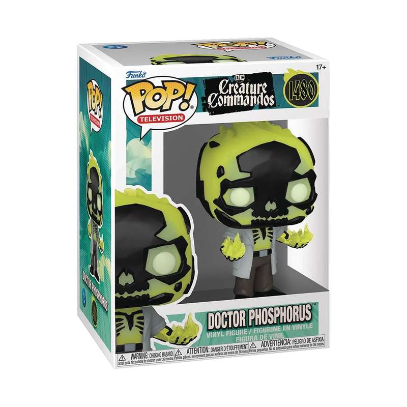 Funko POP! TV CREATURE COMMANDOS DR PHOSPHORUS FIG