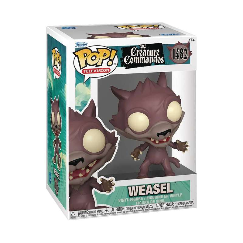 Funko POP! TV CREATURE COMMANDOS WEASEL FIG