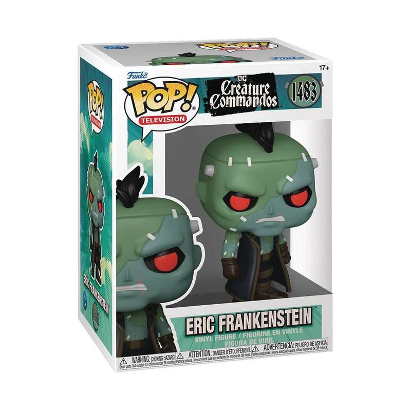 Funko POP! TV CREATURE COMMANDOS ERIC FRANKENSTEIN FIG