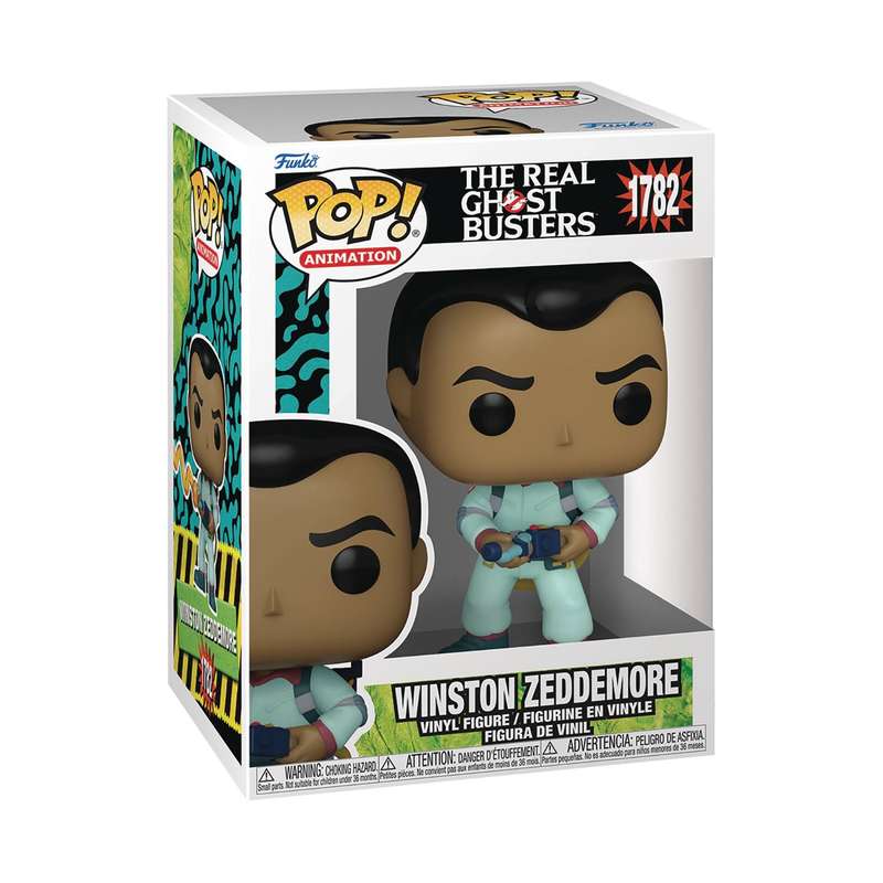 Funko POP! ANIMATION REAL GHOSTBUSTERS WINSTON ZEDDEMORE FIG