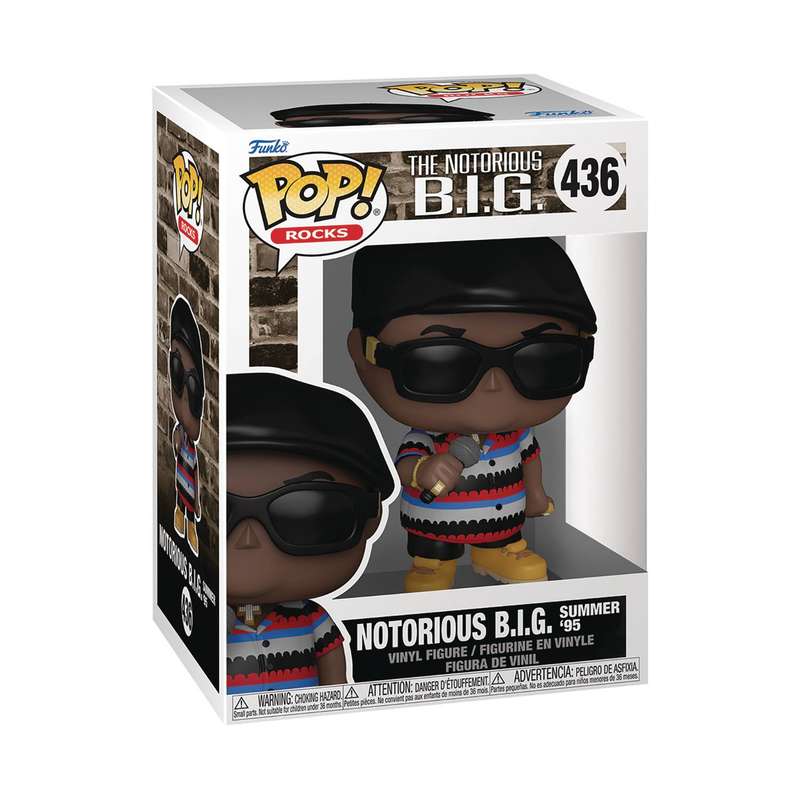Funko POP! ROCKS BIGGIE BEAT THE SUMMER JAM FIG
