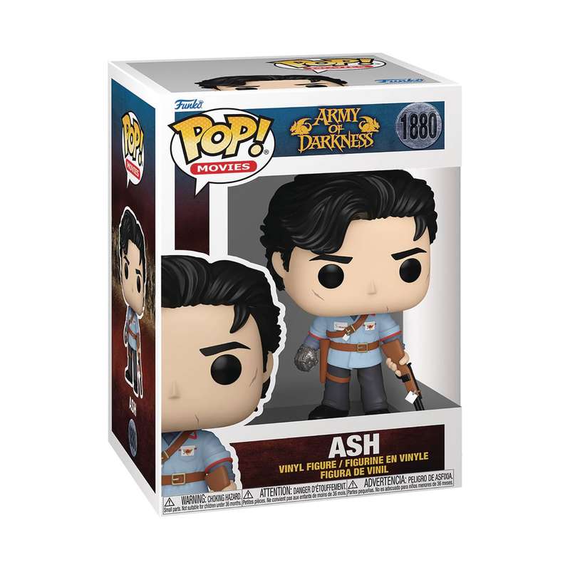 Funko POP! MOVIES ARMY OF DARKNESS S2 ASH W BOOMSTICK FIG