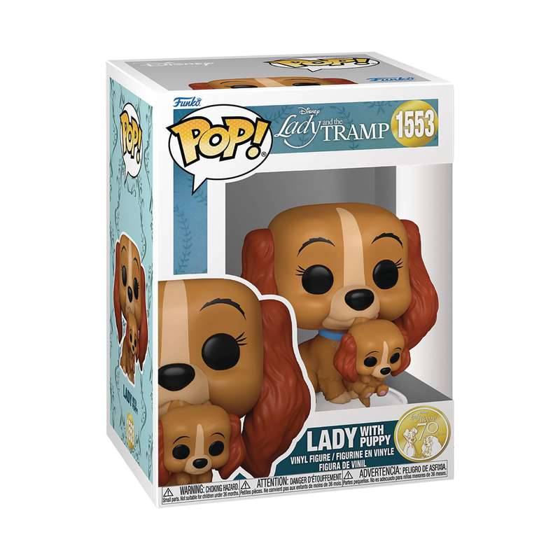 Funko POP! DISNEY LADY AND THE TRAMP LADY W PUPPY FIG
