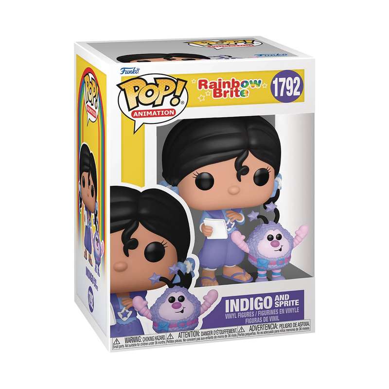 Funko POP! & BUDDY RAINBOW BRITE INDIGO DOLL & HAMMY FIG