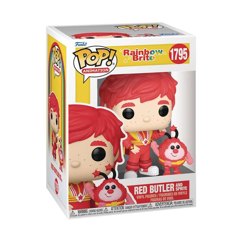 Funko  POP! & BUDDY RAINBOW BRITE RED BUTLER & ROMEO FIG