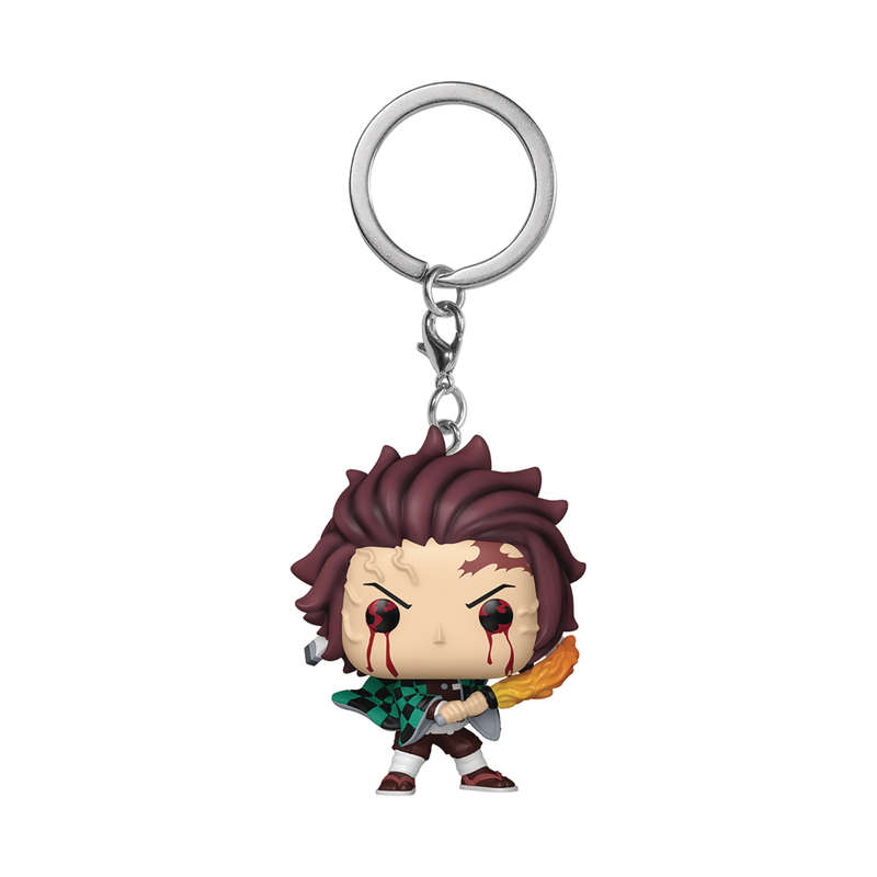 Funko POP! KEYCHAIN DEMON SLAYER TANJIRO SUN BREATHING