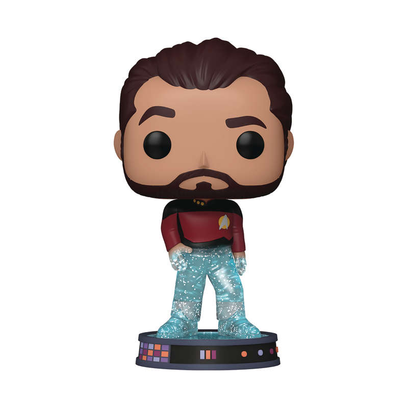 Funko POP! PLUS STAR TREK TRANSPORTER RIKER FIG