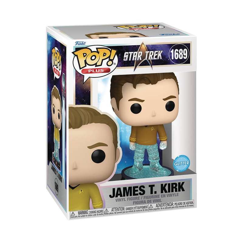 Funko POP! PLUS STAR TREK TRANSPORTER KIRK FIG