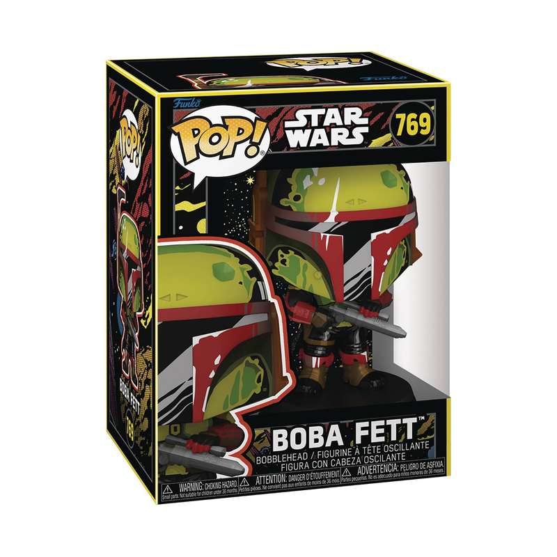 Funko POP! STAR WARS BOOK OF BOBA FETT BOBA FETT RETRO FIG