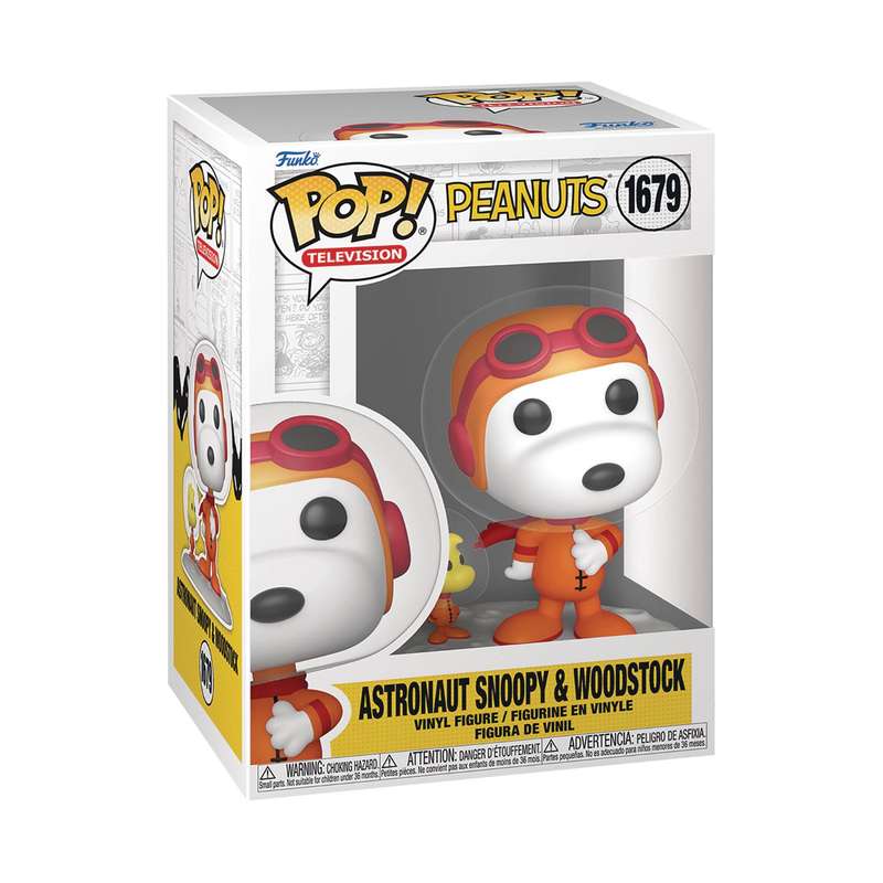 Funko POP! ANIMATION PEANUTS S7 SPACE SNOOPY FIG