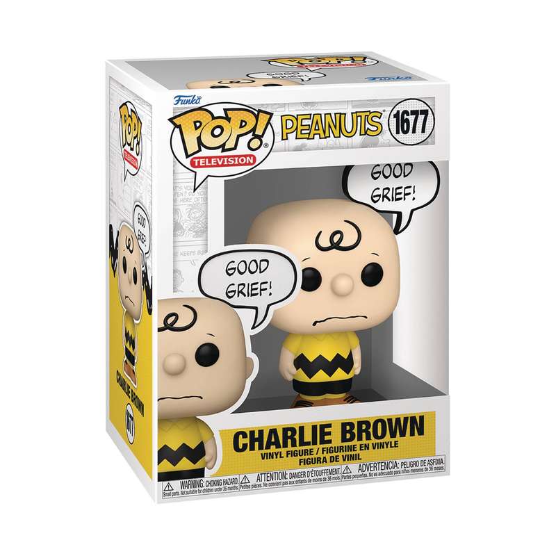 Funko POP! ANIMATION PEANUTS S7 CHARLIE BROWN GG FIG