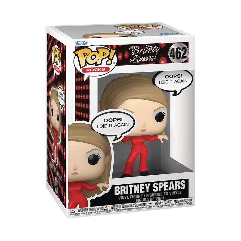 Funko POP! SAYINGS BRITNEY SPEARS OOPS I DID IT AGAIN FIG