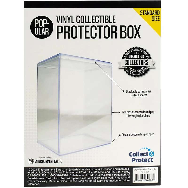 VINYL COLLECTIBLE INTERLOCKING PROTECTOR BOX