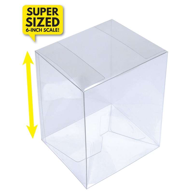 VINYL COLLECTIBLE 6IN SOFT COLLAPSIBLE PROTECTOR BOX 5 PACK