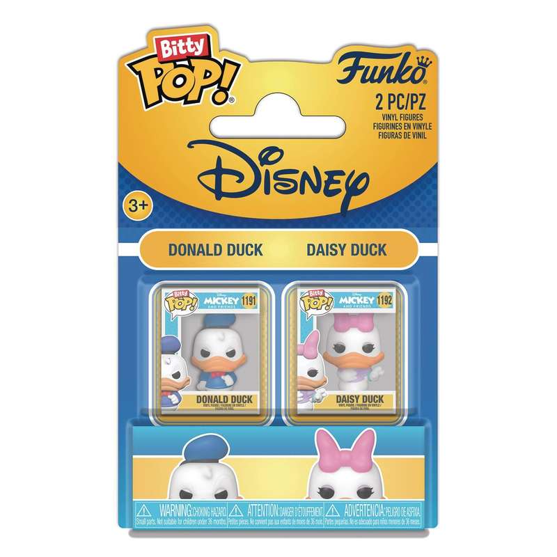 Funko BITTY POP! DISNEY DONALD & DAISY 2PK