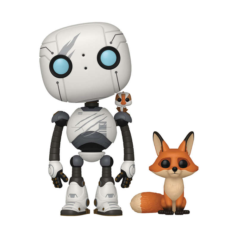 Funko POP! & BUDDY WILD ROBOT ROZ W BRIGHTBILL & FINK FIG