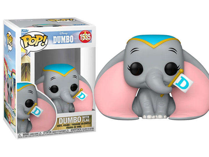 Funko POP! DISNEY DUMBO DUMBO W FLAG FIG