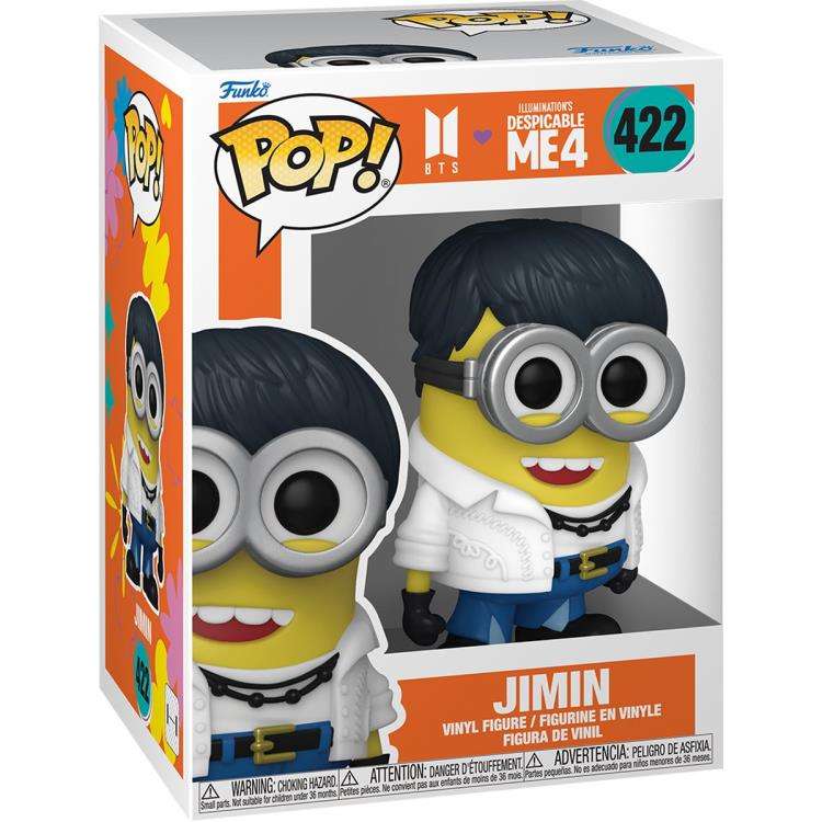 Funko POP! ROCKS BTS X MINIONS JIMIN FIG
