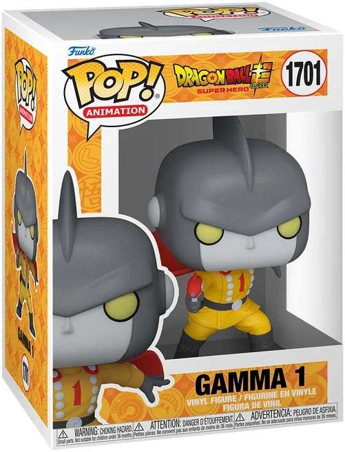 Funko POP! ANIMATION DRAGONBALL SUPER SUPERHERO GAMMA 1 VIN FIG