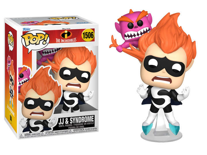Funko POP! & BUDDY INCREDIBLES 20TH JJ & SYNDROME VIN FIG