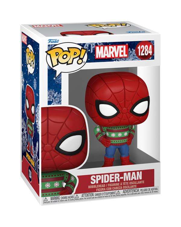 Funko POP! MARVEL HOLIDAY- SPIDER-MAN(SWTR) VIN FIG