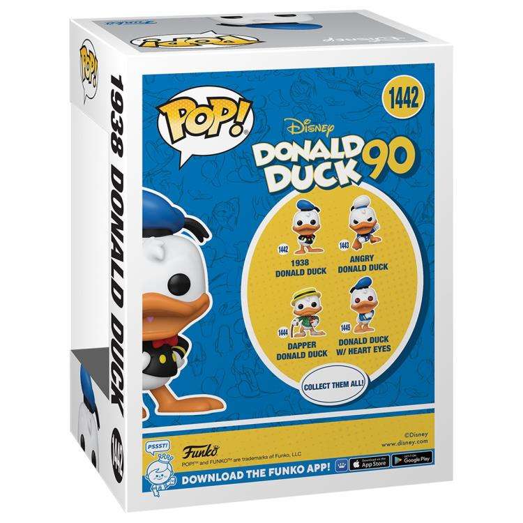 Funko POP! DISNEY DONALD DUCK 90TH DONALD DUCK 1938 VIN FIG