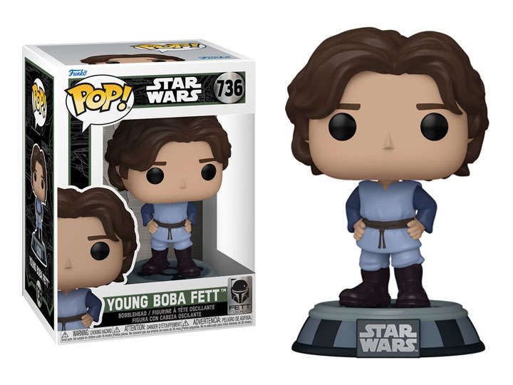 Funko POP! STAR WARS FETT LEGACY BOBA FETT YOUNG VIN FIG