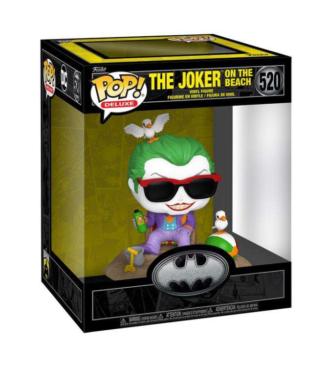 Funko POP! DELUXE BATMAN 85TH THE JOKER BEACH VIN FIG