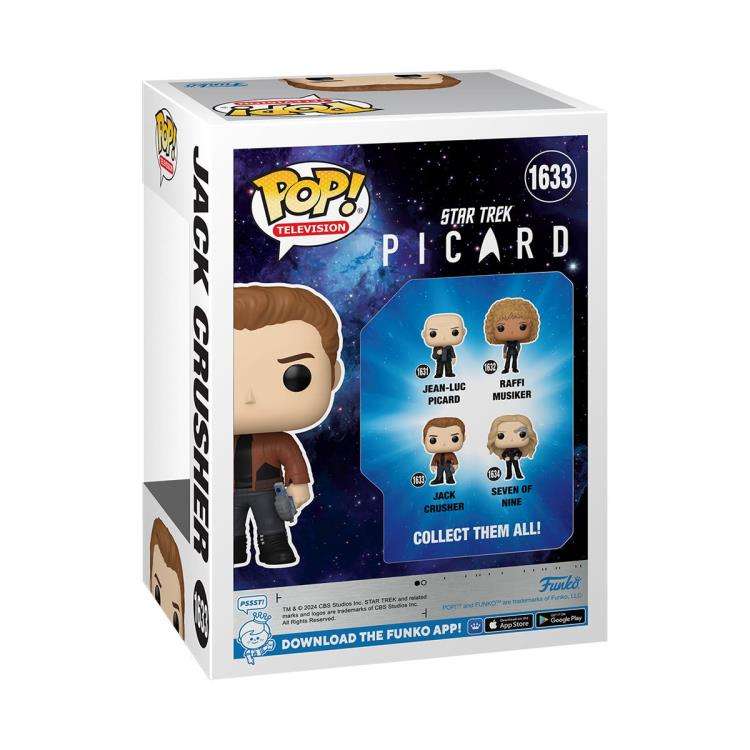 Funko POP! TV STAR TREK PICARD JACK CRUSHER VIN FIG